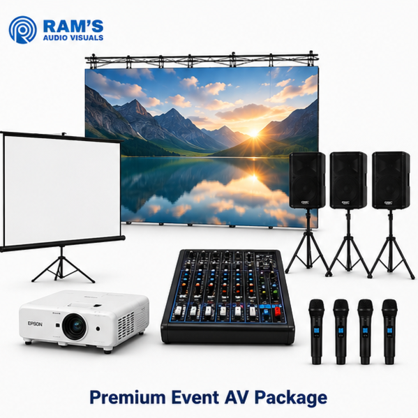 Premium Event AV Package for rent